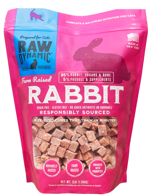 Raw Dynamic Rabbit 3lb