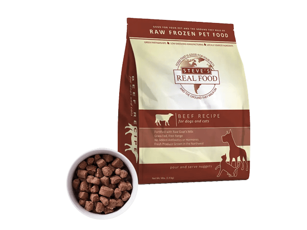 Steves Real Food Beef 5lb Bag Nuggets