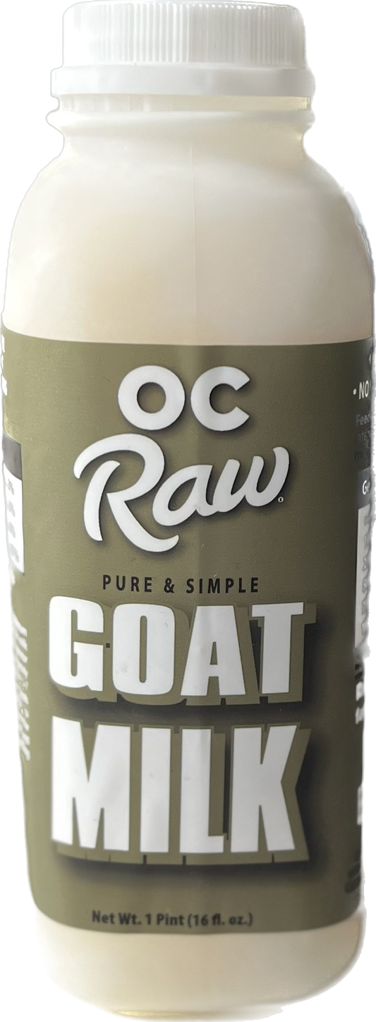 OC Raw Pure and Simple Goat Milk 16oz