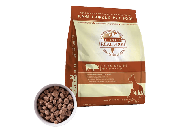 Steves Real Food Pork 5lb Bag Nuggets