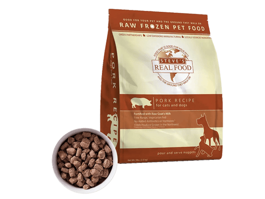 Steves Real Food Pork 5lb Bag Nuggets