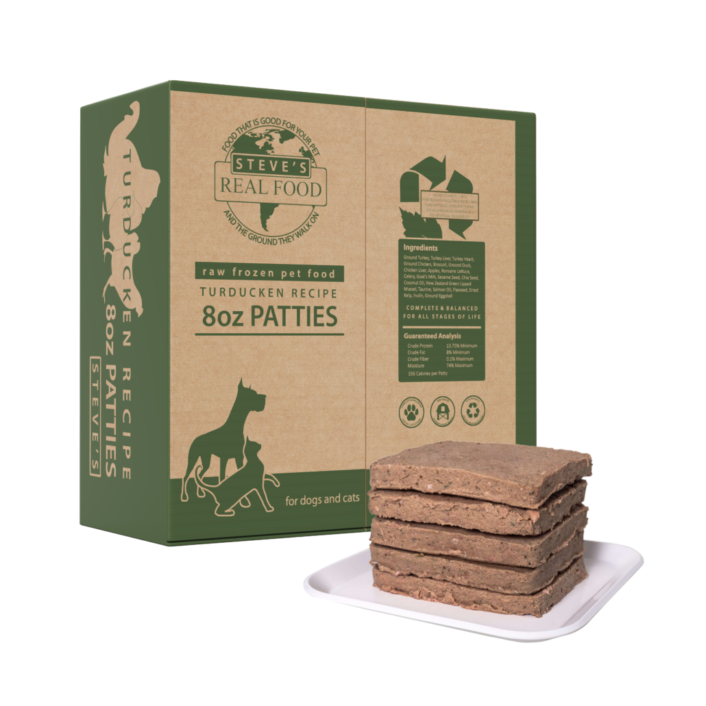 Steves Real Food Turducken Patties 14lb Box