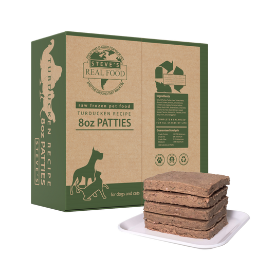 Steves Real Food Turducken Patties 14lb Box